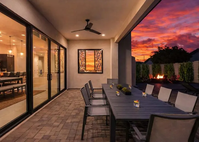 Americana-pool & Fire Pit-near Quarter Scottsdale